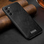 SULADA Shockproof TPU Hybrid Handmade Leather Phone Case
