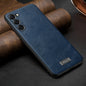 SULADA Shockproof TPU Hybrid Handmade Leather Phone Case