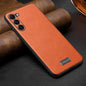 SULADA Shockproof TPU Hybrid Handmade Leather Phone Case