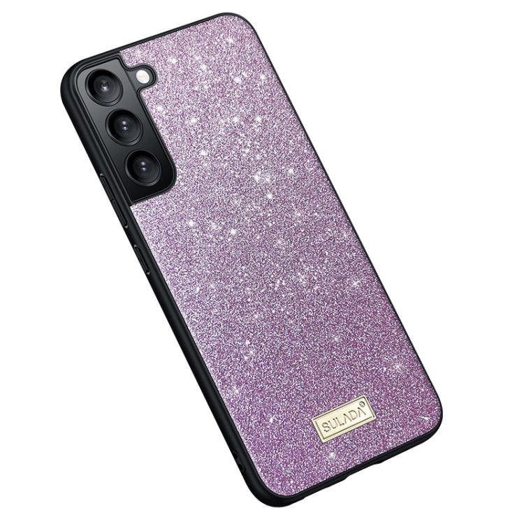 SULADA Glittery TPU Hybrid Handmade Leather Phone Case, For Samsung Galaxy S25 5G, For Samsung Galaxy S25+ 5G, For Samsung Galaxy S25 Ultra 5G, For Samsung Galaxy S24+ 5G, For Samsung Galaxy S24 5G