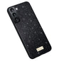SULADA Glittery TPU Hybrid Handmade Leather Phone Case