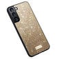 SULADA Glittery TPU Hybrid Handmade Leather Phone Case