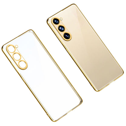 SULADA Shockproof Plating TPU Transparent Phone Case, For Samsung Galaxy S23 Ultra 5G, For Samsung Galaxy S23 5G