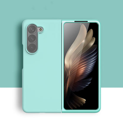 Silicone Skin Feel Folding Phone Case, For Samsung Galaxy Z Fold6, For Samsung Galaxy Z Fold5