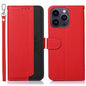 KHAZNEH Litchi Texture Leather RFID Phone Case, For iPhone 16e / 17e, For iPhone 17 Pro Max, For iPhone 17 Pro, For iPhone 17, For iPhone Air, For iPhone 16 Pro Max