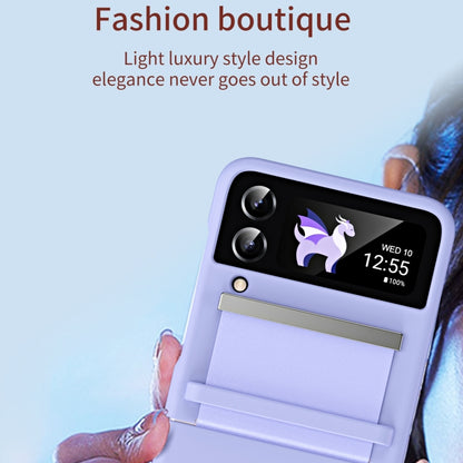 PC Skin Feel Hinge Shockproof Protective Phone Case, For Samsung Galaxy Flip4, For Samsung Galaxy Flip5