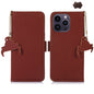 Genuine Leather Magnetic RFID Leather Phone Case