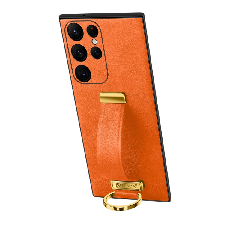 SULADA PC + Leather Texture Skin Feel Shockproof Phone Case