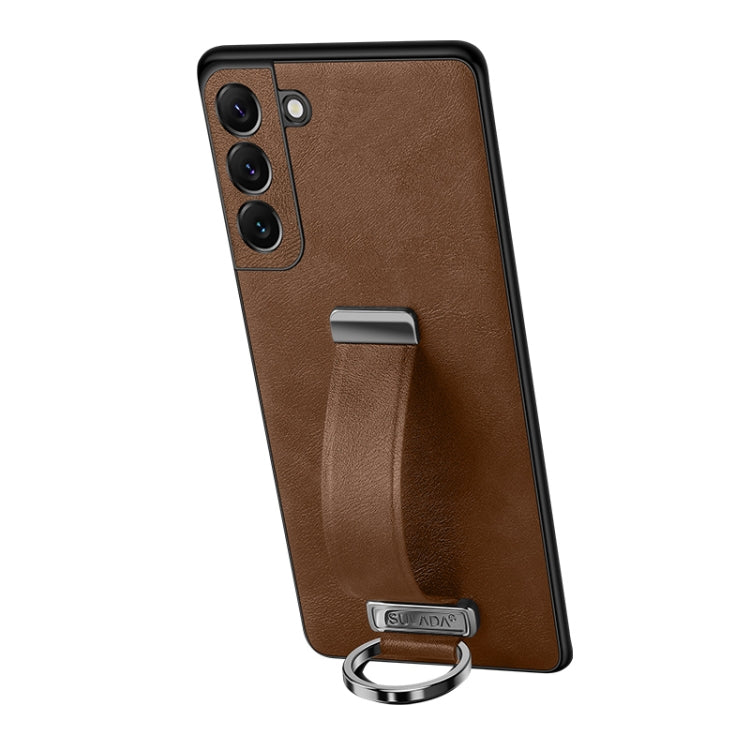 SULADA PC + Leather Texture Skin Feel Shockproof Phone Case