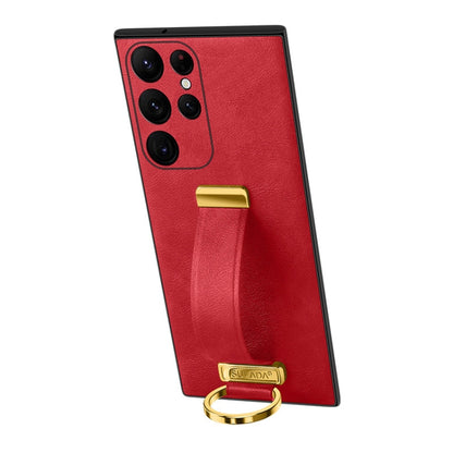 SULADA PC + Leather Texture Skin Feel Shockproof Phone Case