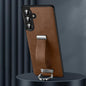 SULADA PC Hybrid Leather Texture Skin Feel Shockproof Phone Case, For Samsung Galaxy S25 5G, For Samsung Galaxy S25+ 5G, For Samsung Galaxy S25 Ultra 5G, For Samsung Galaxy S24 Ultra 5G