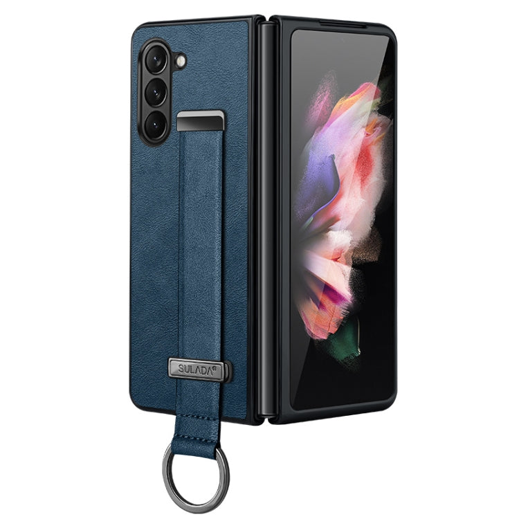 SULADA PC Hybrid Leather Texture Skin Feel Shockproof Phone Case, For Samsung Galaxy Z Flip7 FE / Flip6, For Samsung Galaxy Z Fold6, For Samsung Galaxy Z Fold5, For Samsung Galaxy Flip5
