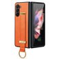 SULADA PC Hybrid Leather Texture Skin Feel Shockproof Phone Case, For Samsung Galaxy Z Flip7 FE / Flip6, For Samsung Galaxy Z Fold6, For Samsung Galaxy Z Fold5, For Samsung Galaxy Flip5
