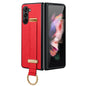 SULADA PC Hybrid Leather Texture Skin Feel Shockproof Phone Case, For Samsung Galaxy Z Flip7 FE / Flip6, For Samsung Galaxy Z Fold6, For Samsung Galaxy Z Fold5, For Samsung Galaxy Flip5