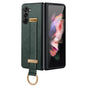 SULADA PC Hybrid Leather Texture Skin Feel Shockproof Phone Case, For Samsung Galaxy Z Flip7 FE / Flip6, For Samsung Galaxy Z Fold6, For Samsung Galaxy Z Fold5, For Samsung Galaxy Flip5