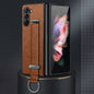 SULADA PC Hybrid Leather Texture Skin Feel Shockproof Phone Case, For Samsung Galaxy Z Flip7 FE / Flip6, For Samsung Galaxy Z Fold6, For Samsung Galaxy Z Fold5, For Samsung Galaxy Flip5