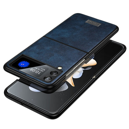 SULADA Shockproof TPU + Handmade Leather Phone Case