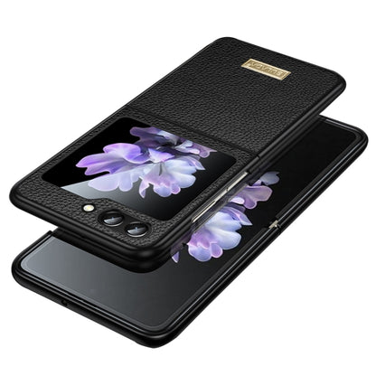 SULADA Shockproof TPU + Litchi Texture Leather Phone Case