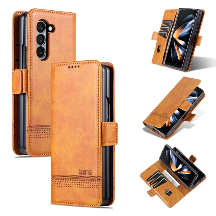 AZNS Magnetic Calf Texture Flip Leather Phone Case