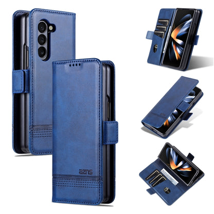 AZNS Magnetic Calf Texture Flip Leather Phone Case, For Samsung Galaxy Z Fold7 5G, For Samsung Galaxy Z Flip7 5G, For Samsung Galaxy Z Fold6 5G, For Samsung Galaxy Z Fold5 5G