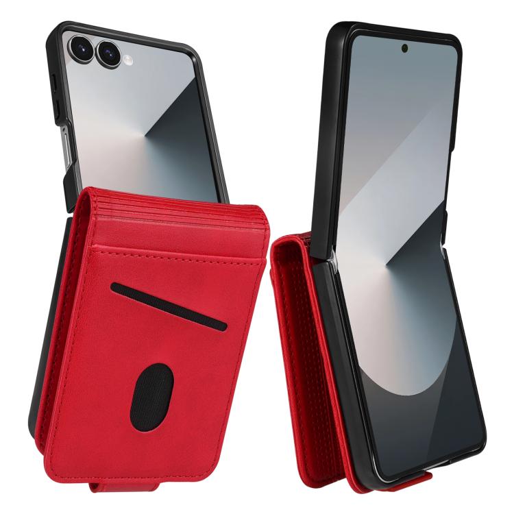 AZNS Magnetic Calf Texture Flip Leather Phone Case, For Samsung Galaxy Z Fold7 5G, For Samsung Galaxy Z Flip7 5G, For Samsung Galaxy Z Fold6 5G, For Samsung Galaxy Z Fold5 5G