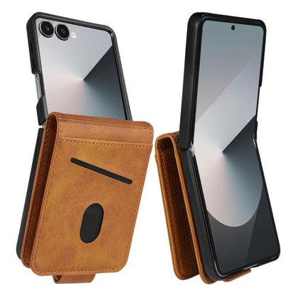 AZNS Magnetic Calf Texture Flip Leather Phone Case, For Samsung Galaxy Z Fold7 5G, For Samsung Galaxy Z Flip7 5G, For Samsung Galaxy Z Fold6 5G, For Samsung Galaxy Z Fold5 5G