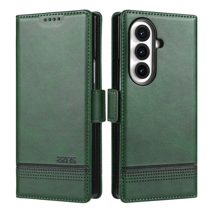 AZNS Magnetic Calf Texture Flip Leather Phone Case, For Samsung Galaxy Z Fold7 5G, For Samsung Galaxy Z Flip7 5G, For Samsung Galaxy Z Fold6 5G, For Samsung Galaxy Z Fold5 5G
