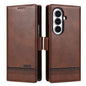 AZNS Magnetic Calf Texture Flip Leather Phone Case, For Galaxy Z Fold8 5G, For Galaxy Z Fold8 Ultra 5G, For Galaxy Z Flip8 5G, For Samsung Galaxy Z Flip7 FE / Flip6