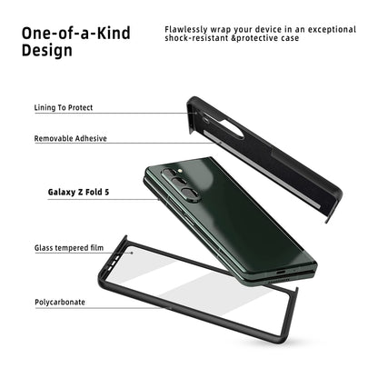 Litchi Texture Card Slot Phone Case, For Samsung Galaxy Z Fold5 5G, For Samsung Galaxy Z Flip5 5G