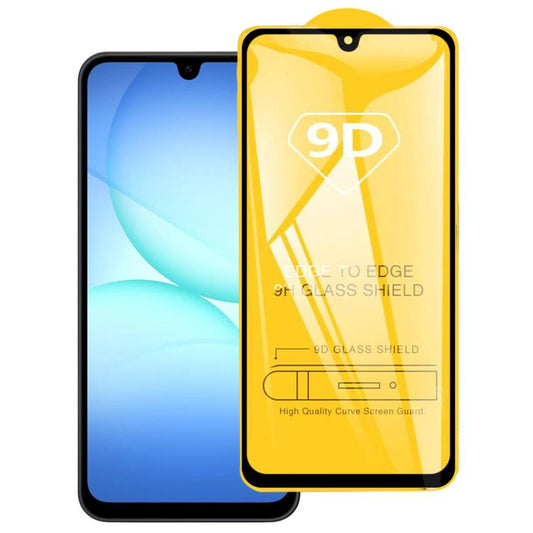 9D Full Glue Screen Tempered Glass Film, For Samsung Galaxy M17 5G, For Samsung Galaxy F17 5G, For Samsung Galaxy A57, For Samsung Galaxy A37, For Samsung Galaxy A27, For Samsung Galaxy F36 5G, For Samsung Galaxy A25e, For Samsung Galaxy S25 FE 5G