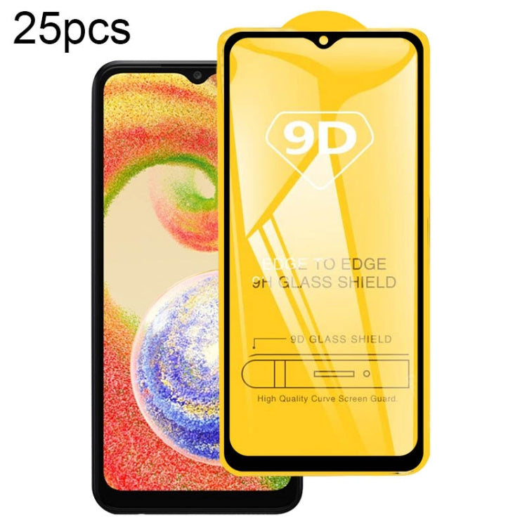 25pcs 9D Full Glue Screen Tempered Glass Film