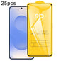 25pcs 9D Full Glue Screen Tempered Glass Film