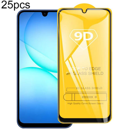 25pcs 9D Full Glue Screen Tempered Glass Film
