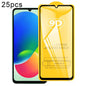 25pcs 9D Full Glue Screen Tempered Glass Film, For Galaxy F07e 4G, For Samsung Galaxy M17e 5G, For Samsung Galaxy M17 5G, For Samsung Galaxy F17 5G, For Samsung Galaxy A57, For Samsung Galaxy A37, For Samsung Galaxy A27, For Samsung Galaxy F36 5G      ...