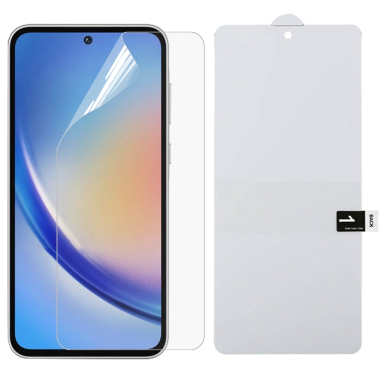 Full Screen Protector Explosion-proof Hydrogel Film, For Galaxy S26 FE 5G, For Galaxy F07e 4G, For Samsung Galaxy M17e 5G, For Samsung Galaxy M07 4G, For Samsung Galaxy F17 5G, For Samsung Galaxy A37, For Samsung Galaxy A27, For Samsung Galaxy F36 5G  ...