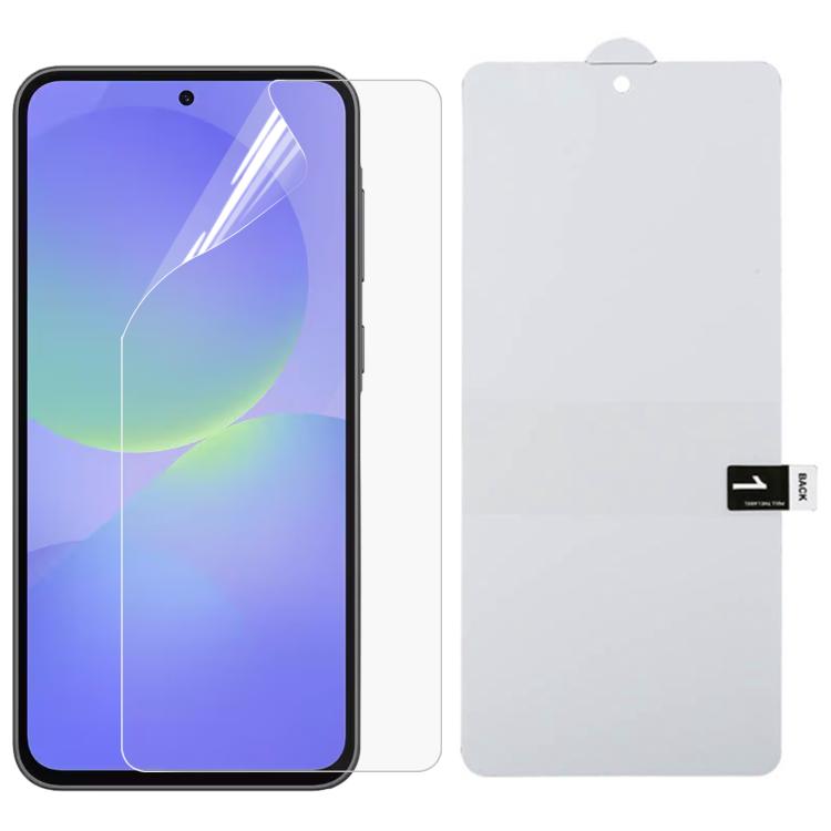 Full Screen Protector Explosion-proof Hydrogel Film, For Samsung Galaxy M07 4G, For Samsung Galaxy F17 5G, For Samsung Galaxy A37, For Samsung Galaxy A27, For Samsung Galaxy F36 5G, For Samsung Galaxy S25 FE 5G, For Samsung Galaxy A17 4G���������������...