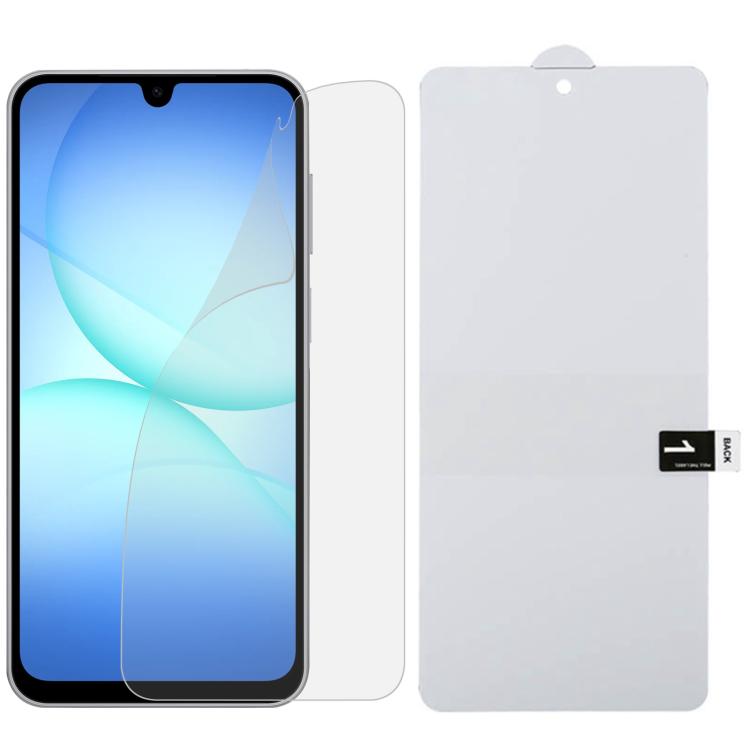 Full Screen Protector Explosion-proof Hydrogel Film, For Galaxy Buddy5 5G, For Galaxy S26 FE 5G, For Galaxy F07e 4G, For Samsung Galaxy M17e 5G, For Samsung Galaxy M07 4G, For Samsung Galaxy F17 5G, For Samsung Galaxy A37, For Samsung Galaxy A27       ...