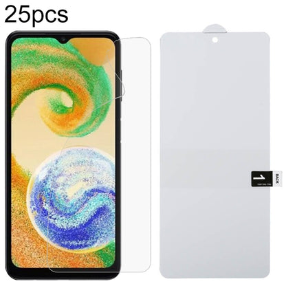 25pcs Full Screen Protector Explosion-proof Hydrogel Film, For Galaxy Buddy5 5G, For Galaxy S26 FE 5G, For Galaxy F07e 4G, For Samsung Galaxy M17e 5G, For Samsung Galaxy M07 4G, For Samsung Galaxy F17 5G, For Samsung Galaxy A57, For Samsung Galaxy A37 ...