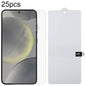 25pcs Full Screen Protector Explosion-proof Hydrogel Film, For Galaxy Buddy5 5G, For Galaxy S26 FE 5G, For Galaxy F07e 4G, For Samsung Galaxy M17e 5G, For Samsung Galaxy M07 4G, For Samsung Galaxy F17 5G, For Samsung Galaxy A57, For Samsung Galaxy A37 ...