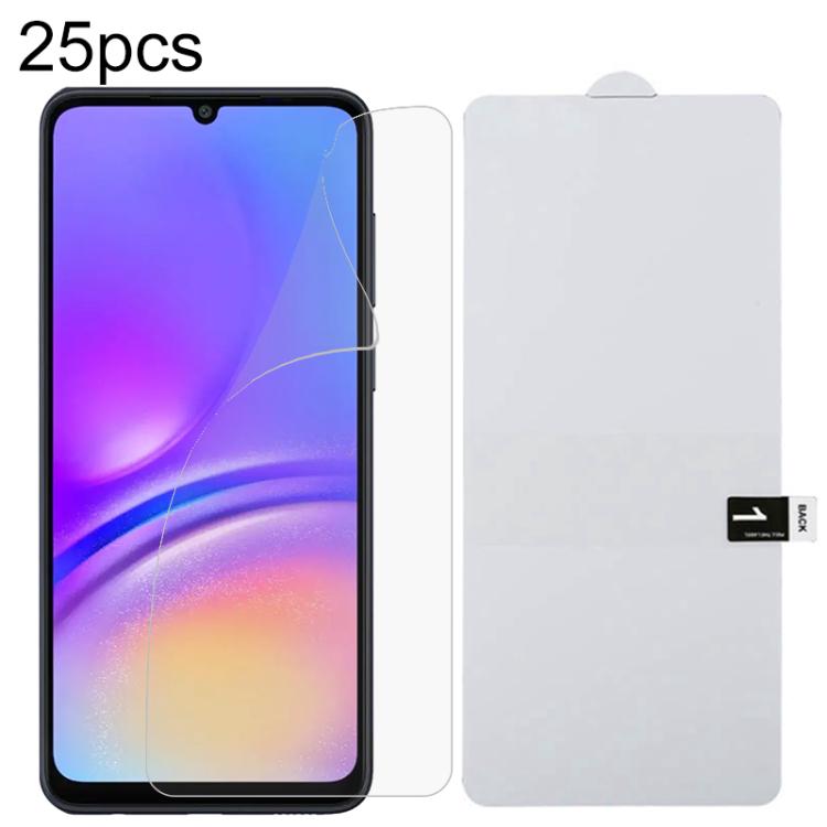 25pcs Full Screen Protector Explosion-proof Hydrogel Film, For Galaxy S26 FE 5G, For Galaxy F07e 4G, For Samsung Galaxy M17e 5G, For Samsung Galaxy M07 4G, For Samsung Galaxy F17 5G, For Samsung Galaxy A57, For Samsung Galaxy A37, For Samsung Galaxy A2...