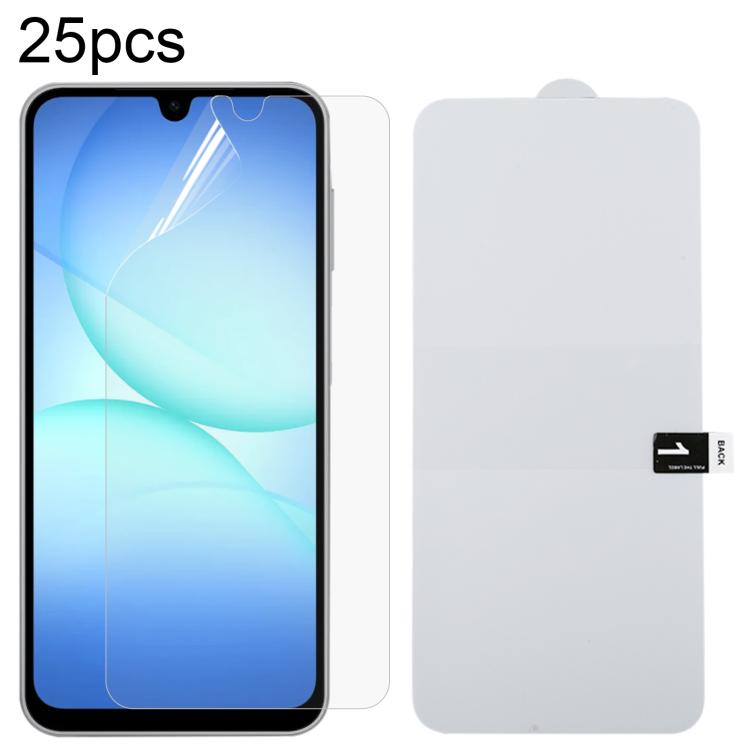 25pcs Full Screen Protector Explosion-proof Hydrogel Film