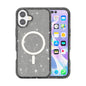 Terminator Style Glitter Powder MagSafe Magnetic Phone Case, For iPhone 16, For iPhone 15 Pro Max, For iPhone 15 Pro, For iPhone 15 Plus