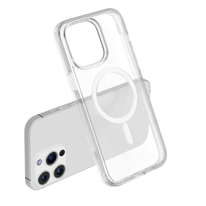 Terminator Style Transparent MagSafe Magnetic Phone Case