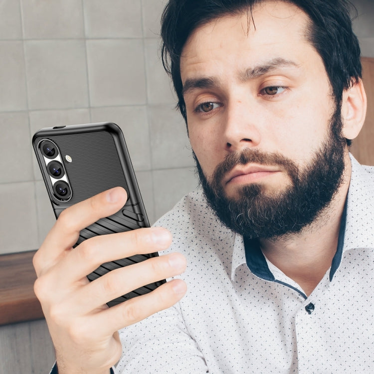 Thunderbolt Shockproof TPU Phone Case, For Samsung Galaxy S25 5G, For Samsung Galaxy S25+ 5G, For Samsung Galaxy S25 Ultra 5G, For Samsung Galaxy S24+ 5G, For Samsung Galaxy S23 FE 5G