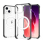 Acrylic Magsafe Magnetic Shockproof Phone Case, For iPhone 15 Pro, For iPhone 15 Plus