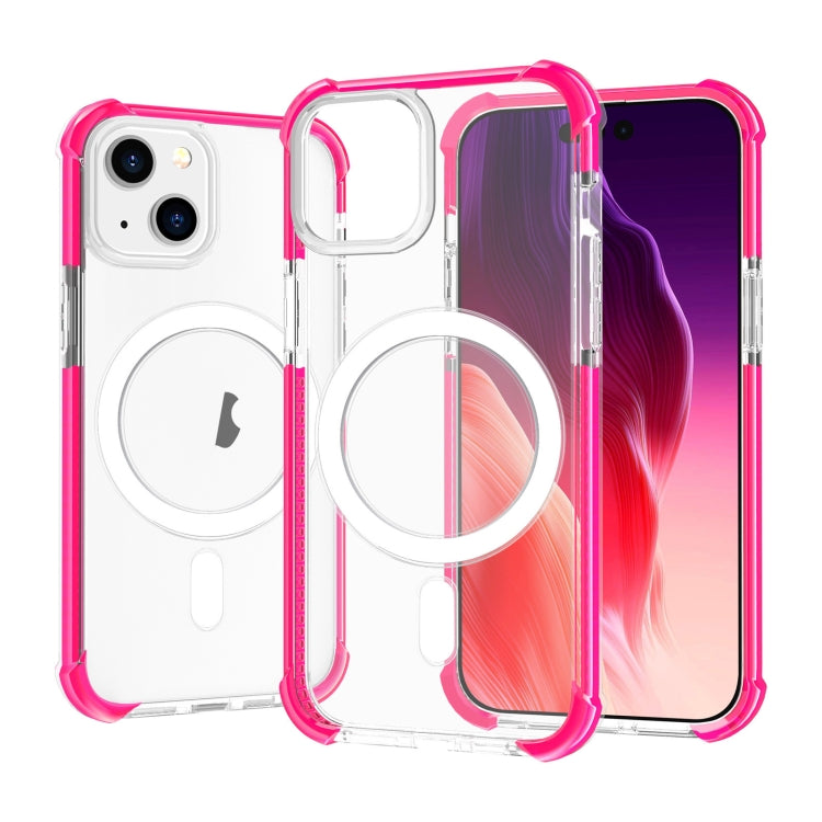 Acrylic Magsafe Magnetic Shockproof Phone Case, For iPhone 15 Pro, For iPhone 15 Plus