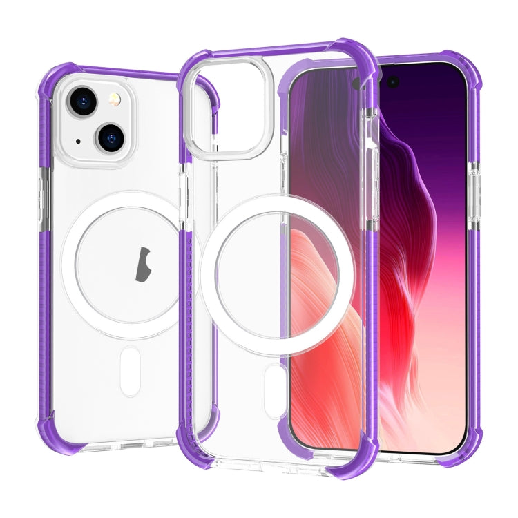 Acrylic Magsafe Magnetic Shockproof Phone Case, For iPhone 15 Pro, For iPhone 15 Plus