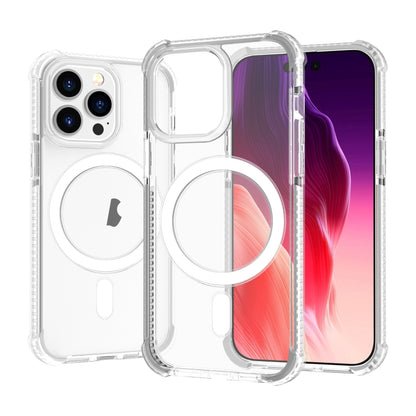 Acrylic Magsafe Magnetic Shockproof Phone Case, For iPhone 16, For iPhone 15 Pro Max