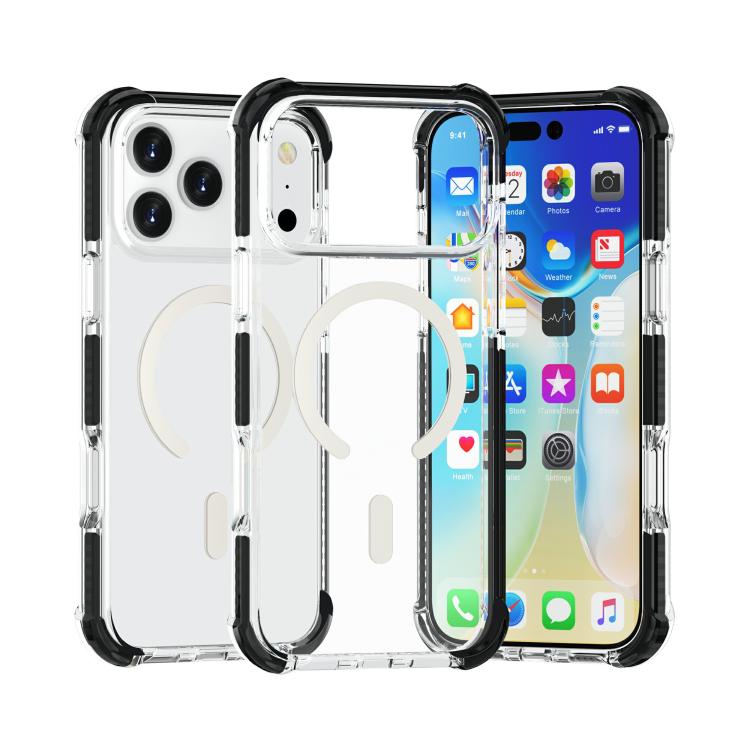 Acrylic Magsafe Magnetic Shockproof Phone Case, For iPhone 17e / 16e, For iPhone 17 Pro Max