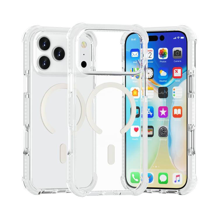 Acrylic Magsafe Magnetic Shockproof Phone Case, For iPhone 18 Pro / 17 Pro, For iPhone 18 Pro Max / 17 Pro Max